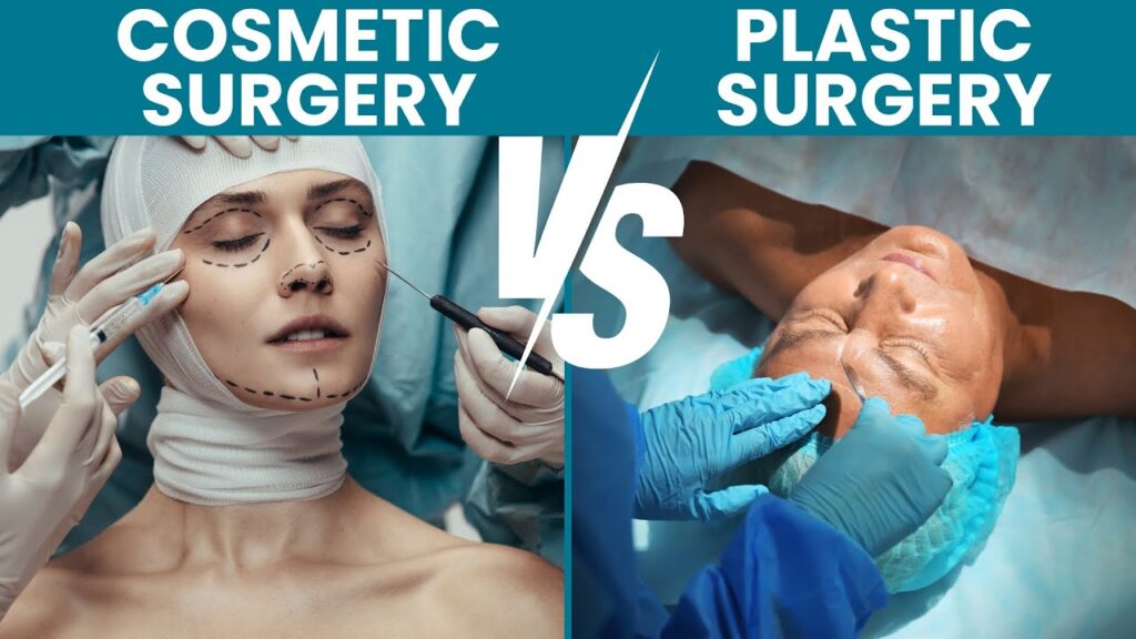 Cosmetic Surgery Vs Plastic Surgery