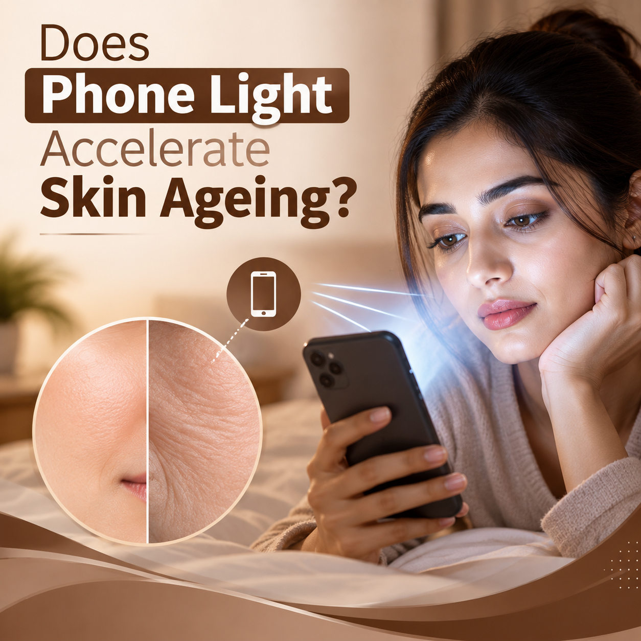 Does Phone Light Accelerate Skin Ageing? Dr. Karishma Explains