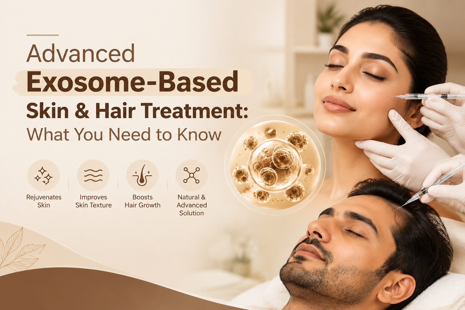 Advanced exosome-based skin, hair treatment launched