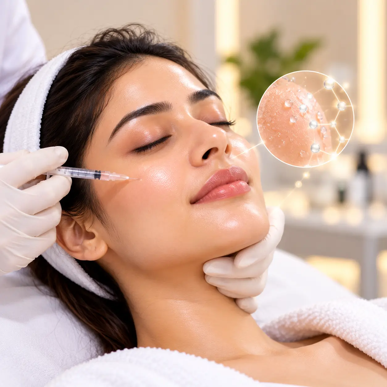 Skin booster treatment for facial skin hydration and rejuvenation in Bangalore